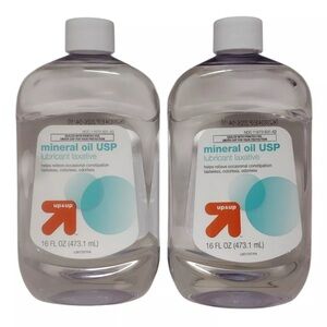 Mineral oil Usp lubricant laxative 2-pack 16 fl Oz exp 4/26